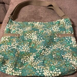 Mossimo /bag, Floral Green Shoulder Bag